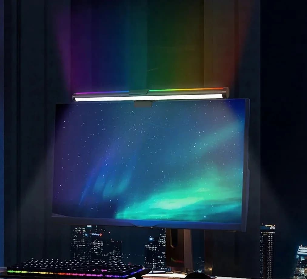 LED monitora gaismas josla USB barota ekrāna lampa darba galdam