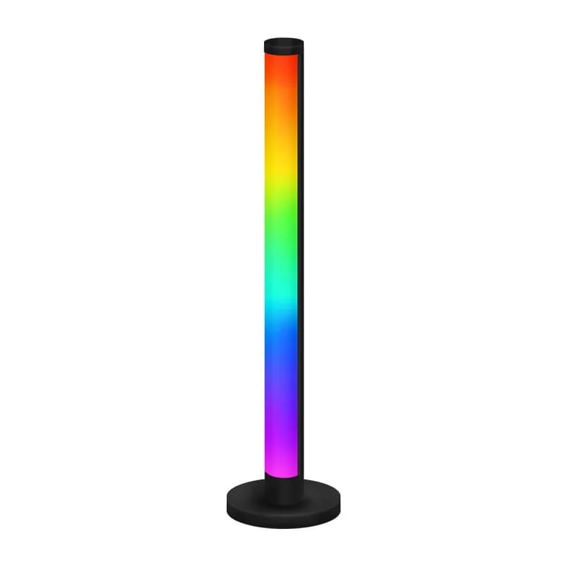 RGB LED galda lampa ar skaņas reakciju un aplikācijas vadību