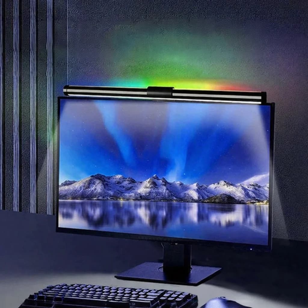 LED monitora gaismas josla USB barota ekrāna lampa darba galdam
