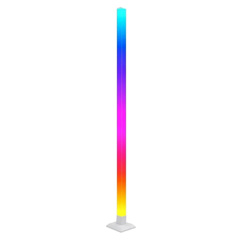 Viedā RGB grīdas lampa ar mūzikas sinhronizāciju un lietotnes vadību