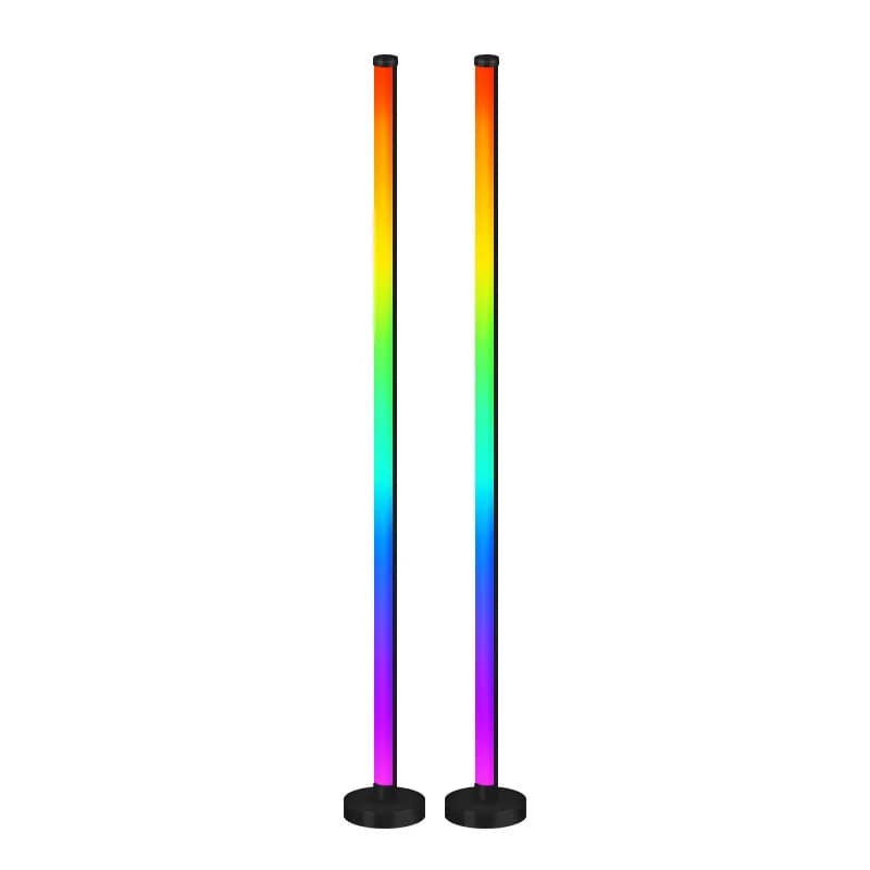 RGB grīdas lampa ar mūzikas sinhronizāciju, vadību lietotnē un ar tālvadības pulti