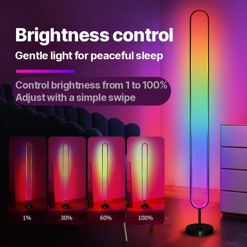 RGB LED skaņas aktivizēta atmosfēras gaisma ar lietotnes vadību